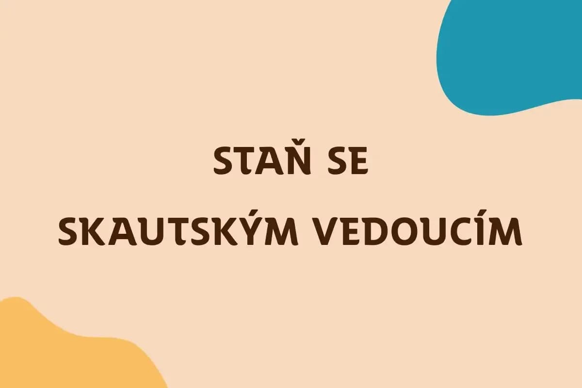 Staň se skautským vedoucím